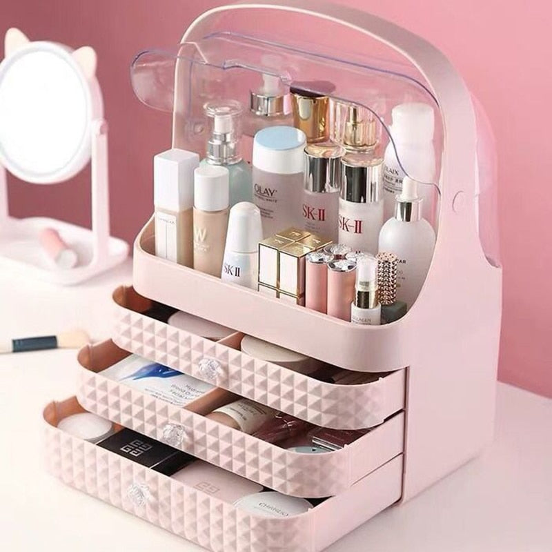Storage Box Makeup Organizer